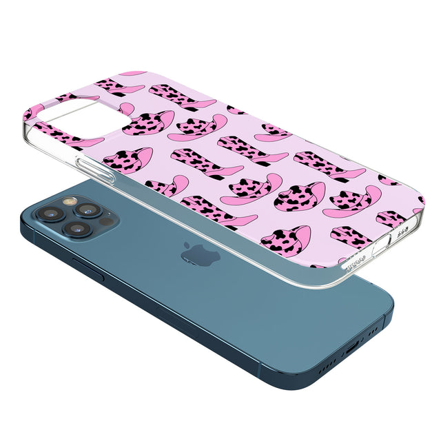 Cow-Girl Pattern Phone Case for iPhone 12 Pro