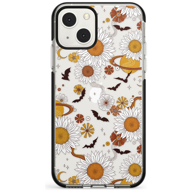 Halloween Skulls and FlowersPhone Case for iPhone 13 Mini