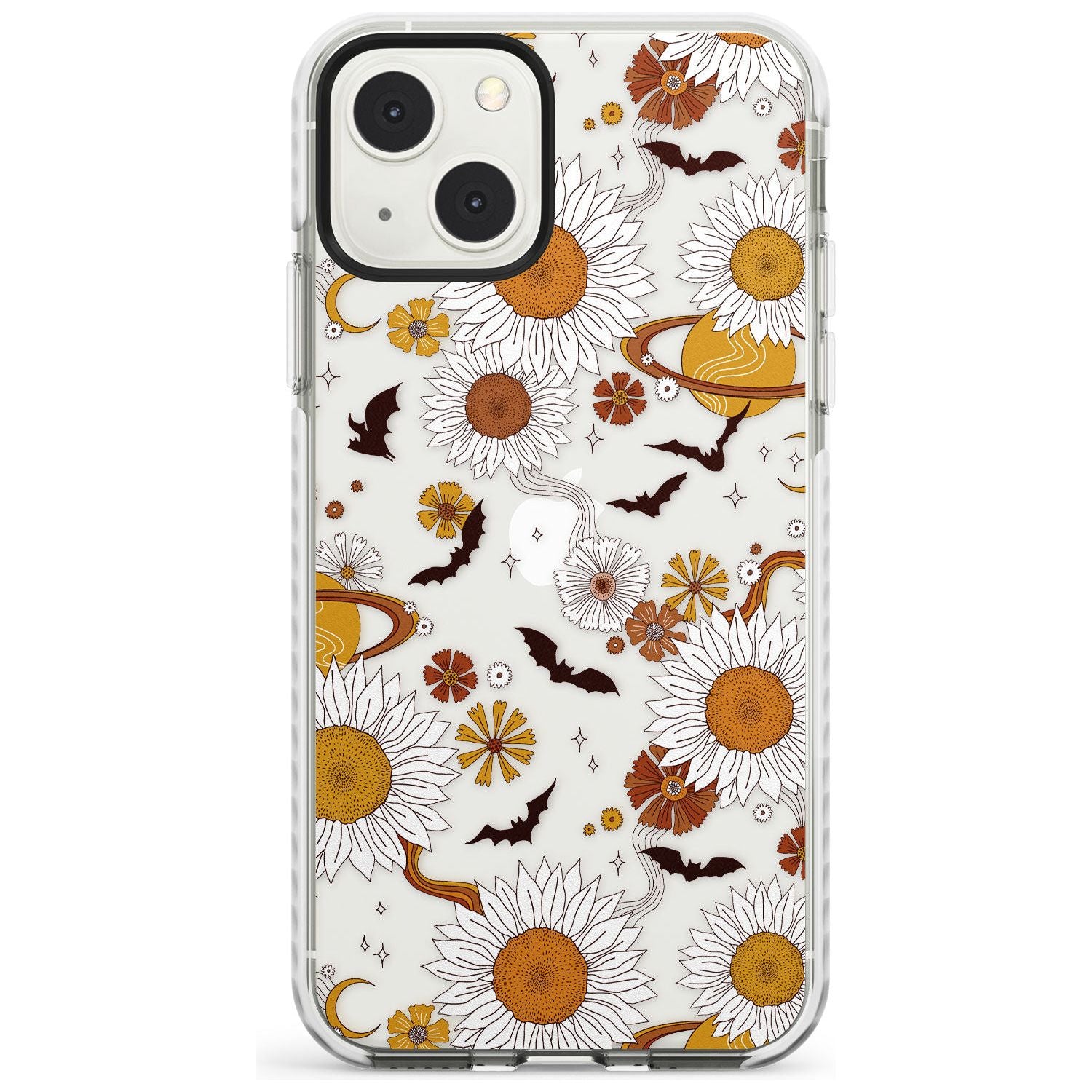 Halloween Skulls and FlowersPhone Case for iPhone 13 Mini
