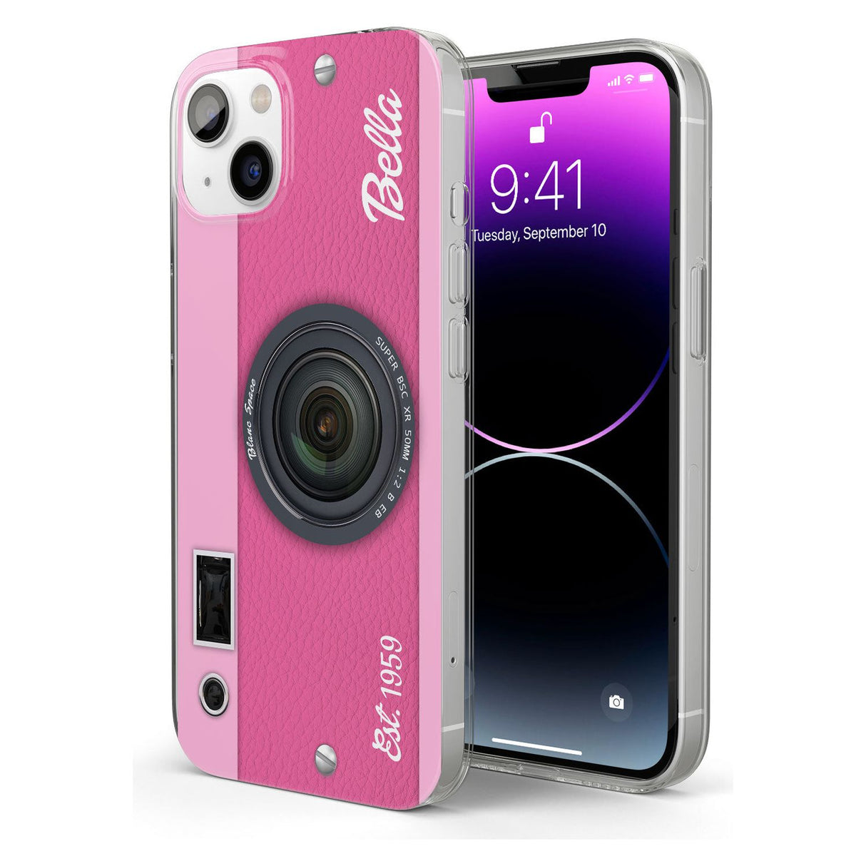 Personalised Pink Dream CameraPhone Case for iPhone 13 Mini