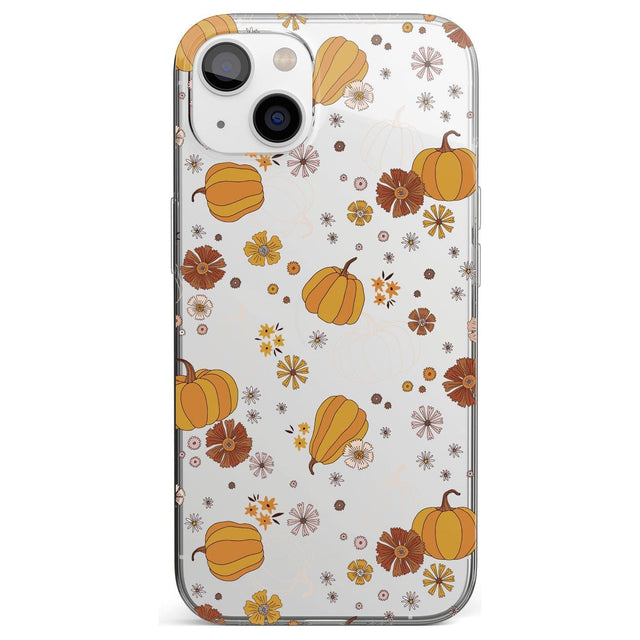 Halloween Skulls and FlowersPhone Case for iPhone 13 Mini