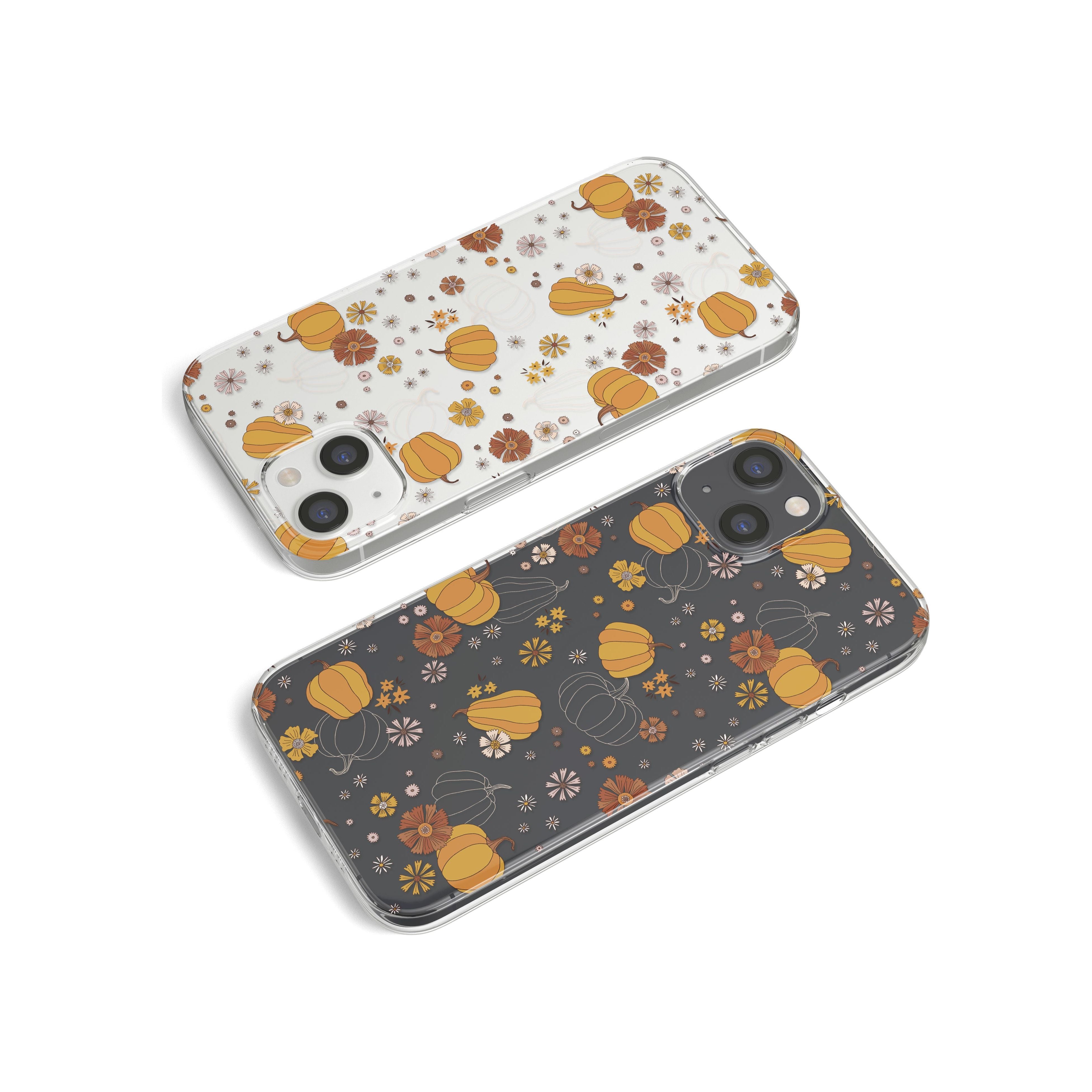 Halloween Skulls and FlowersPhone Case for iPhone 13 Mini