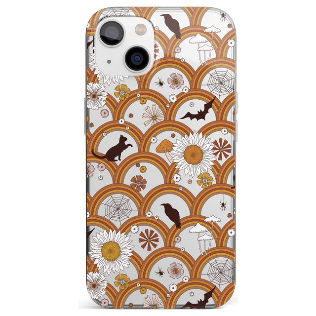 Halloween Skulls and FlowersPhone Case for iPhone 13 Mini