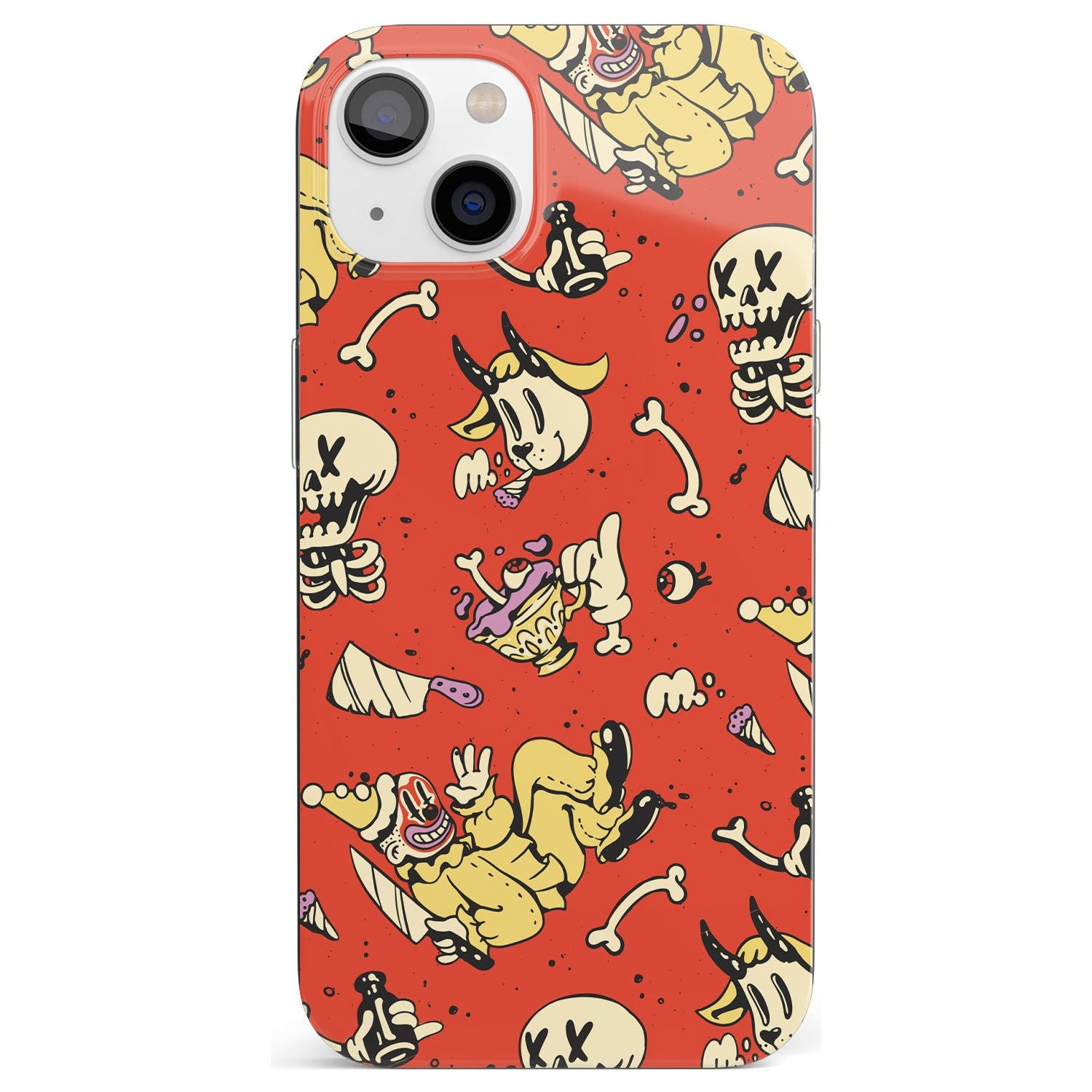 Halloween Mix PatternPhone Case for iPhone 13 Mini