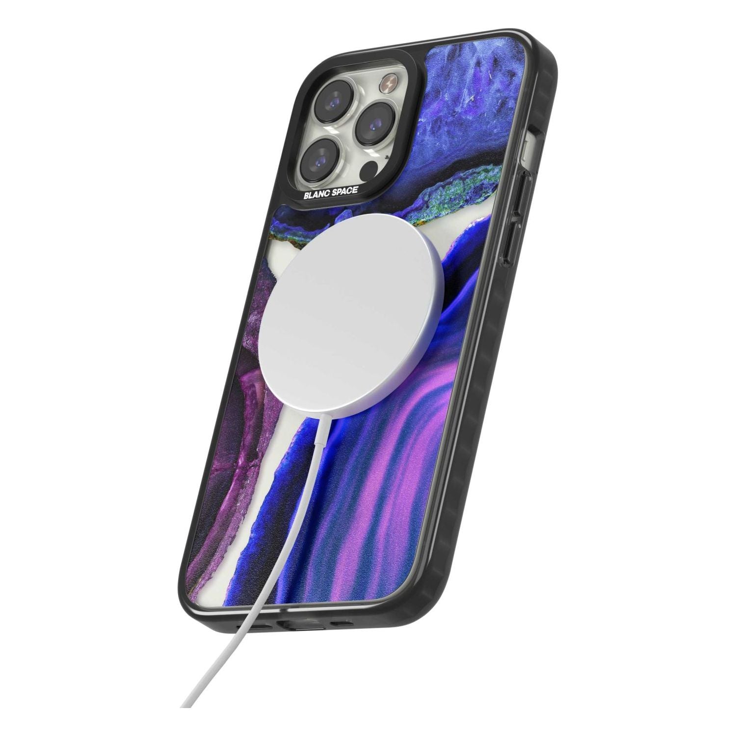 Violet Agate Slice