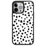 White Dalmatian Print