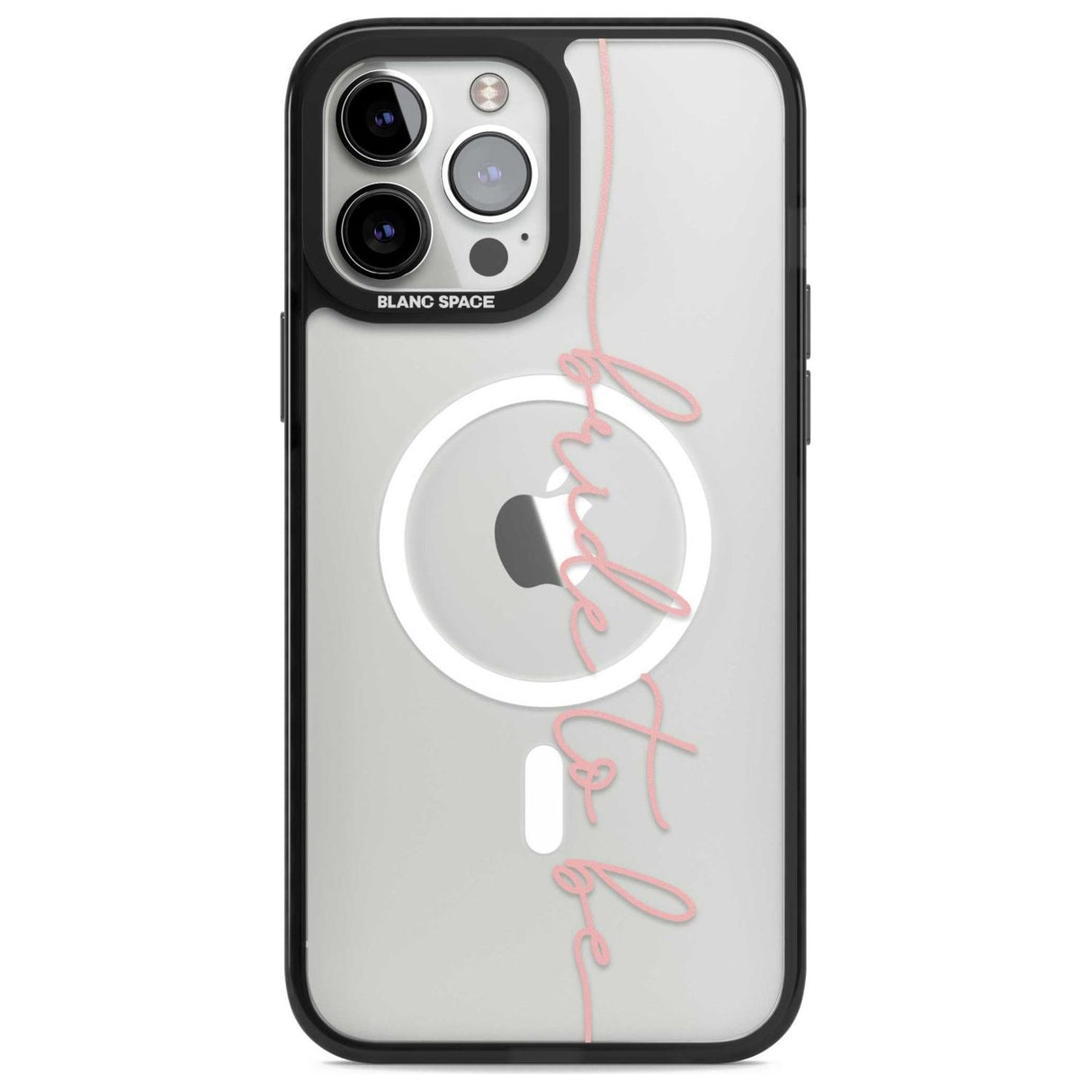 Bride to Be - Transparent Wedding Design Phone Case iPhone 13 Pro Max / Magsafe Black Impact Case Blanc Space