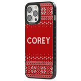 Personalised Red Christmas Knitted Jumper Custom Phone Case iPhone 15 Pro Max / Black Impact Case,iPhone 15 Plus / Black Impact Case,iPhone 15 Pro / Black Impact Case,iPhone 15 / Black Impact Case,iPhone 15 Pro Max / Impact Case,iPhone 15 Plus / Impact Case,iPhone 15 Pro / Impact Case,iPhone 15 / Impact Case,iPhone 15 Pro Max / Magsafe Black Impact Case,iPhone 15 Plus / Magsafe Black Impact Case,iPhone 15 Pro / Magsafe Black Impact Case,iPhone 15 / Magsafe Black Impact Case,iPhone 14 Pro Max / Black Impact 