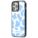 Personalised Blue and White Cow Print Custom Phone Case iPhone 15 Pro Max / Black Impact Case,iPhone 15 Plus / Black Impact Case,iPhone 15 Pro / Black Impact Case,iPhone 15 / Black Impact Case,iPhone 15 Pro Max / Impact Case,iPhone 15 Plus / Impact Case,iPhone 15 Pro / Impact Case,iPhone 15 / Impact Case,iPhone 15 Pro Max / Magsafe Black Impact Case,iPhone 15 Plus / Magsafe Black Impact Case,iPhone 15 Pro / Magsafe Black Impact Case,iPhone 15 / Magsafe Black Impact Case,iPhone 14 Pro Max / Black Impact Case