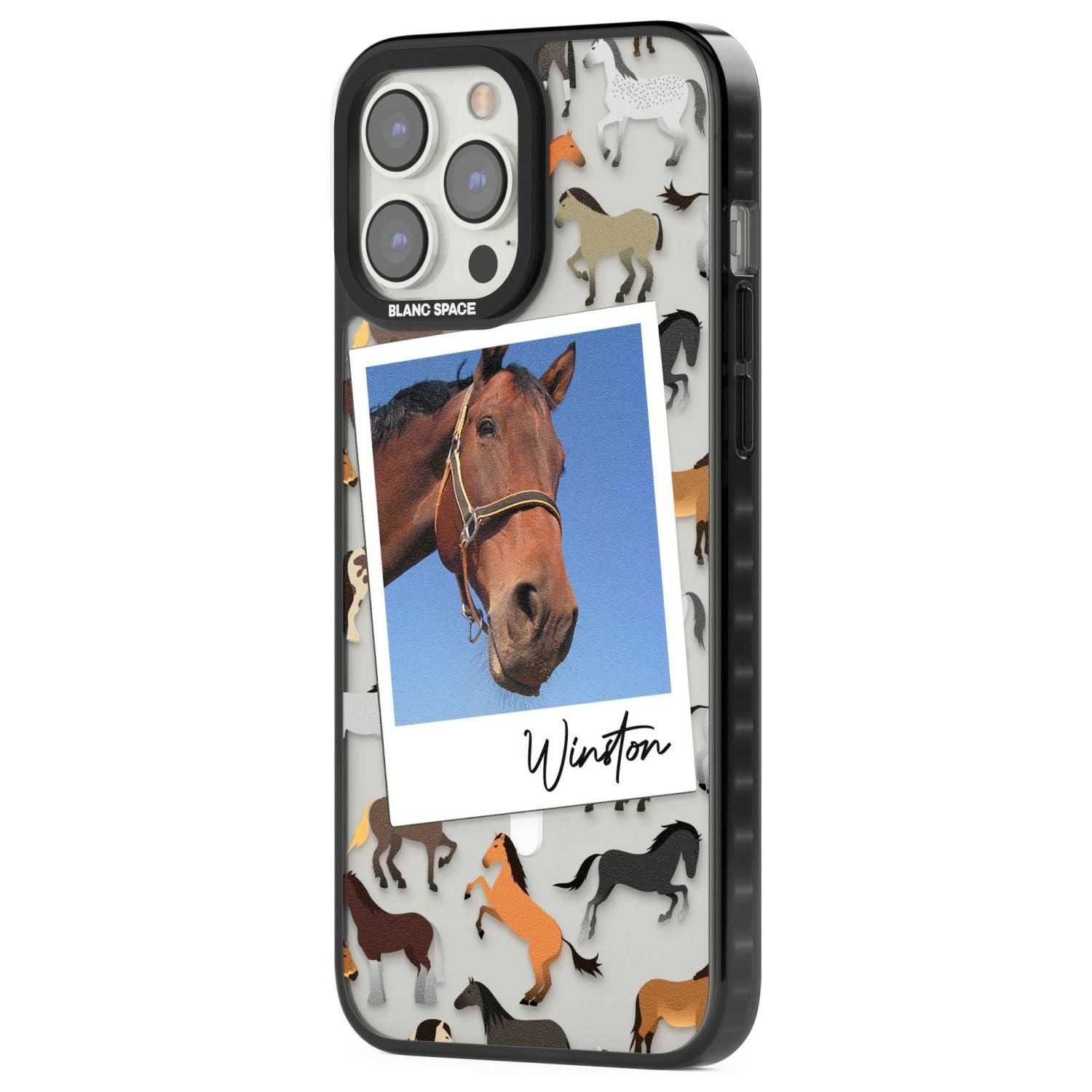 Personalised Horse Polaroid