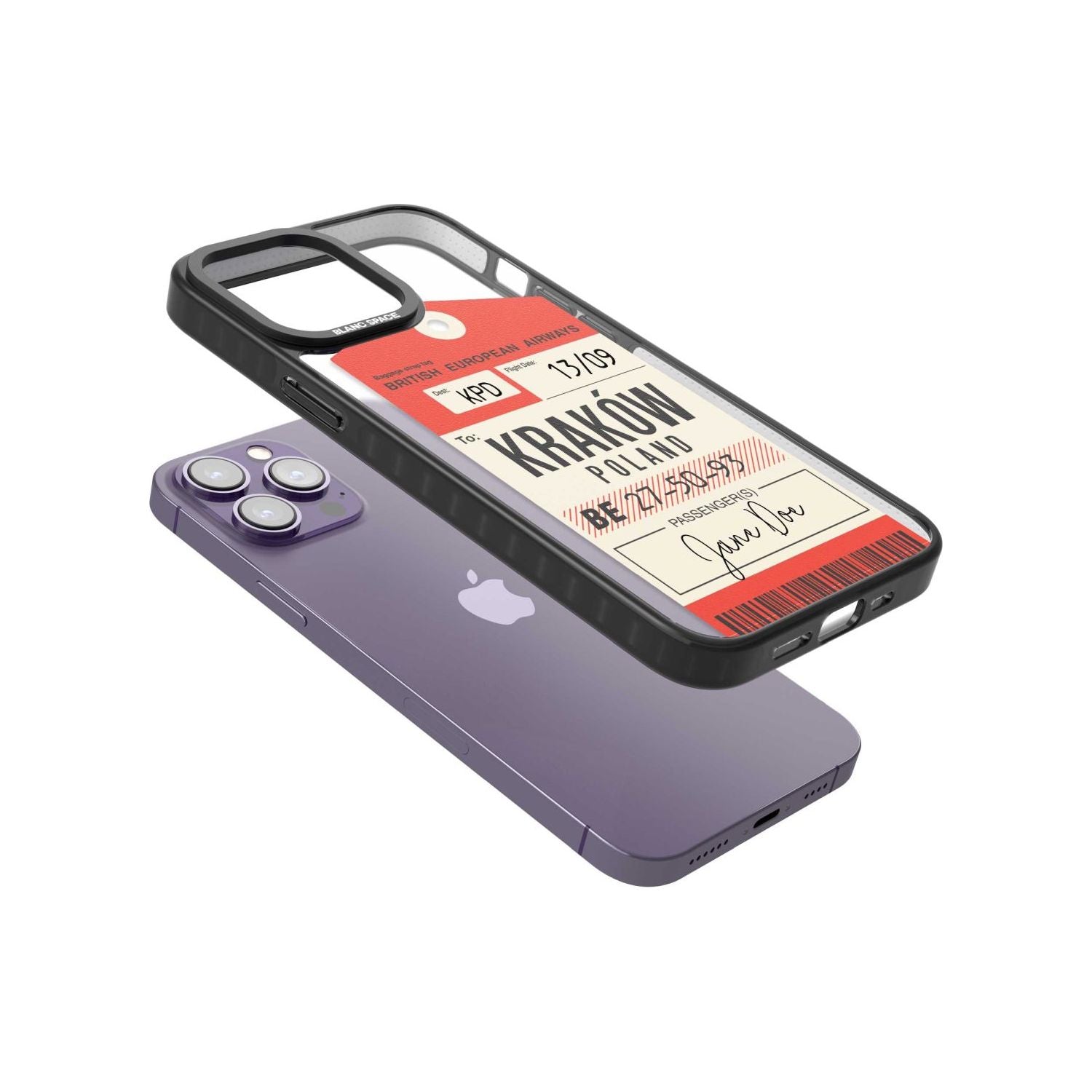 Personalised Vintage BEA Luggage Tag