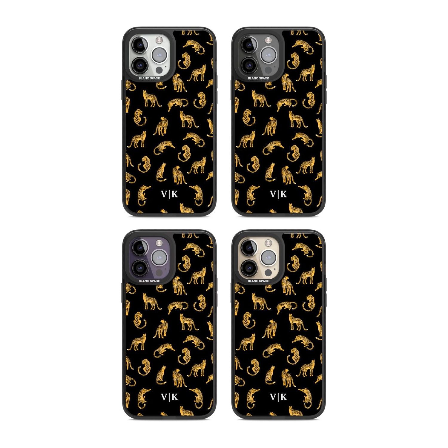 Personalised Cheetah Pattern: Black