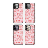 Personalised Red Elephant Outlines on Pink Custom Phone Case iPhone 15 Pro Max / Black Impact Case,iPhone 15 Plus / Black Impact Case,iPhone 15 Pro / Black Impact Case,iPhone 15 / Black Impact Case,iPhone 15 Pro Max / Impact Case,iPhone 15 Plus / Impact Case,iPhone 15 Pro / Impact Case,iPhone 15 / Impact Case,iPhone 15 Pro Max / Magsafe Black Impact Case,iPhone 15 Plus / Magsafe Black Impact Case,iPhone 15 Pro / Magsafe Black Impact Case,iPhone 15 / Magsafe Black Impact Case,iPhone 14 Pro Max / Black Impact