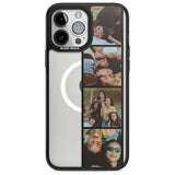 Personalised Photo Strip Custom Phone Case iPhone 13 Pro Max / Magsafe Black Impact Case Blanc Space