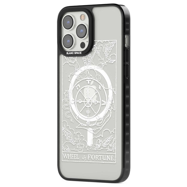 Personalised Wheel of Fortune Tarot Card - White Transparent Custom Phone Case iPhone 15 Pro Max / Black Impact Case,iPhone 15 Plus / Black Impact Case,iPhone 15 Pro / Black Impact Case,iPhone 15 / Black Impact Case,iPhone 15 Pro Max / Impact Case,iPhone 15 Plus / Impact Case,iPhone 15 Pro / Impact Case,iPhone 15 / Impact Case,iPhone 15 Pro Max / Magsafe Black Impact Case,iPhone 15 Plus / Magsafe Black Impact Case,iPhone 15 Pro / Magsafe Black Impact Case,iPhone 15 / Magsafe Black Impact Case,iPhone 14 Pro 