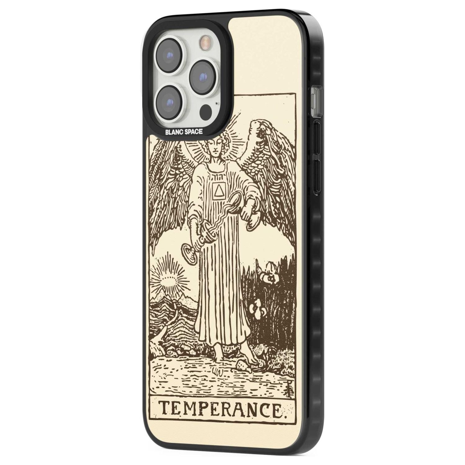 Personalised Temperance Tarot Card - Solid Cream