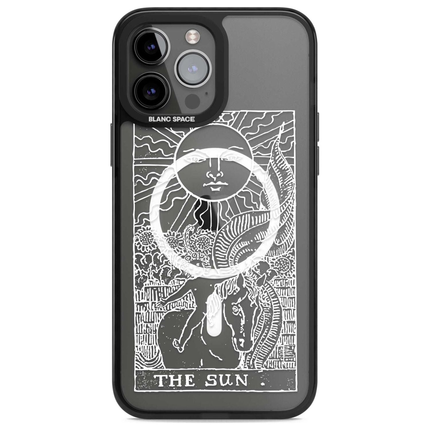 Personalised The Sun Tarot Card - White Transparent