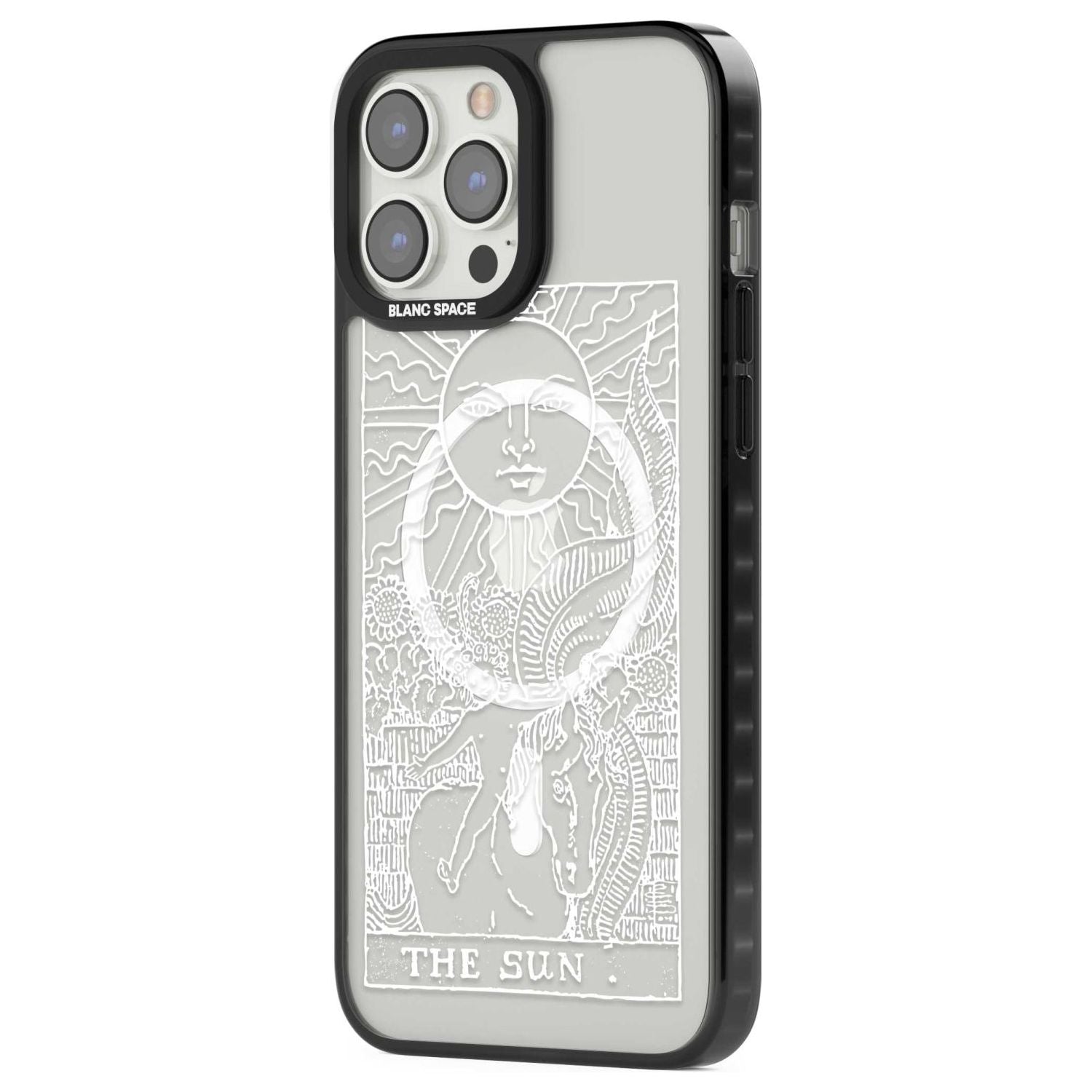 Personalised The Sun Tarot Card - White Transparent