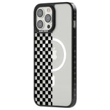 Checker: Half Black Check on Clear Phone Case iPhone 15 Pro Max / Black Impact Case,iPhone 15 Plus / Black Impact Case,iPhone 15 Pro / Black Impact Case,iPhone 15 / Black Impact Case,iPhone 15 Pro Max / Impact Case,iPhone 15 Plus / Impact Case,iPhone 15 Pro / Impact Case,iPhone 15 / Impact Case,iPhone 15 Pro Max / Magsafe Black Impact Case,iPhone 15 Plus / Magsafe Black Impact Case,iPhone 15 Pro / Magsafe Black Impact Case,iPhone 15 / Magsafe Black Impact Case,iPhone 14 Pro Max / Black Impact Case,iPhone 14