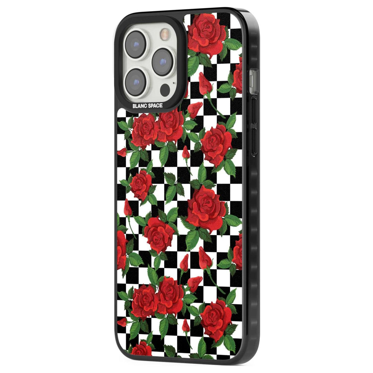 Checkered Pattern & Red Roses Phone Case iPhone 15 Pro Max / Black Impact Case,iPhone 15 Plus / Black Impact Case,iPhone 15 Pro / Black Impact Case,iPhone 15 / Black Impact Case,iPhone 15 Pro Max / Impact Case,iPhone 15 Plus / Impact Case,iPhone 15 Pro / Impact Case,iPhone 15 / Impact Case,iPhone 15 Pro Max / Magsafe Black Impact Case,iPhone 15 Plus / Magsafe Black Impact Case,iPhone 15 Pro / Magsafe Black Impact Case,iPhone 15 / Magsafe Black Impact Case,iPhone 14 Pro Max / Black Impact Case,iPhone 14 Plus