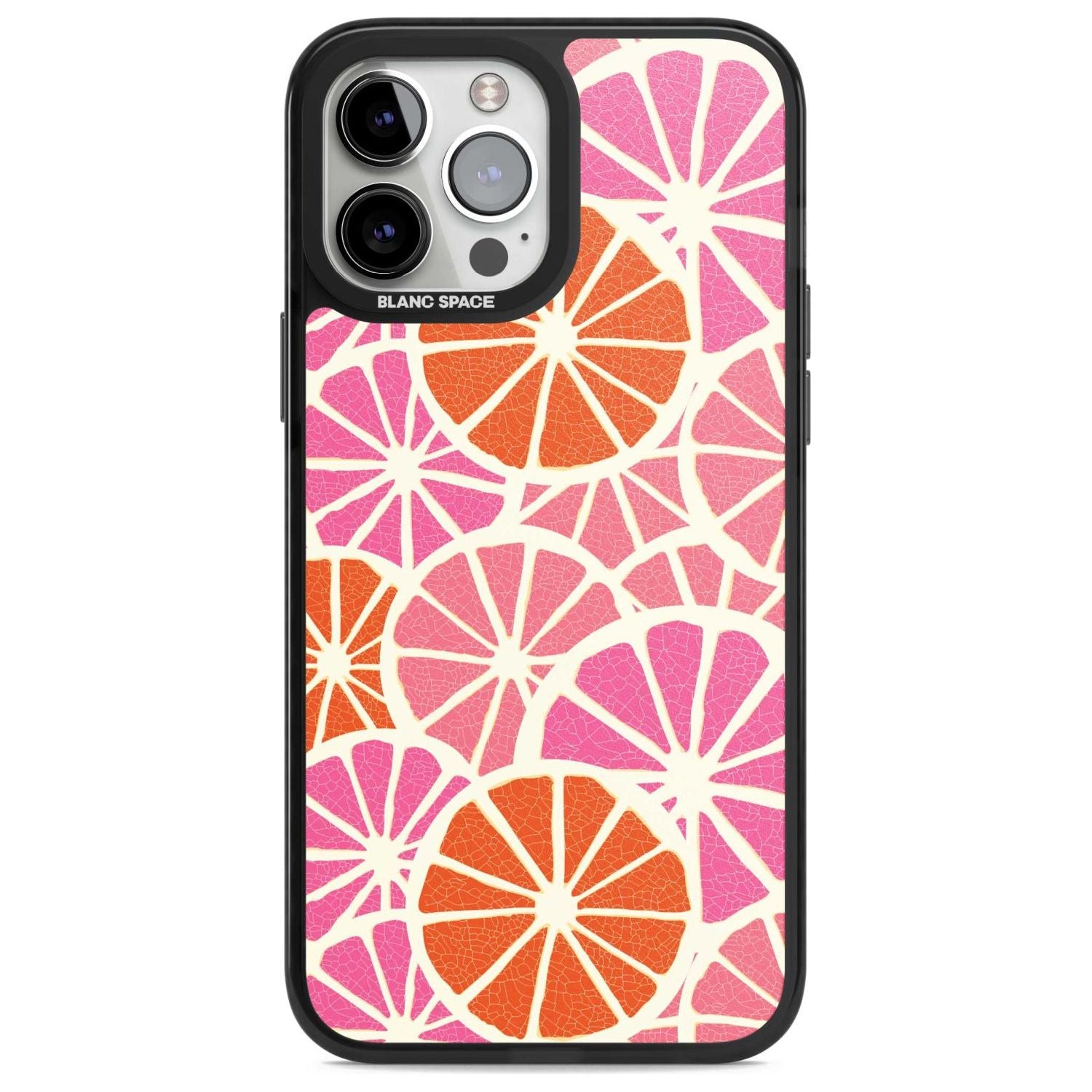 Citrus Slices Phone Case iPhone 13 Pro Max / Magsafe Black Impact Case Blanc Space
