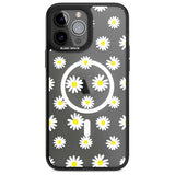 White Daisy Pattern (Clear)