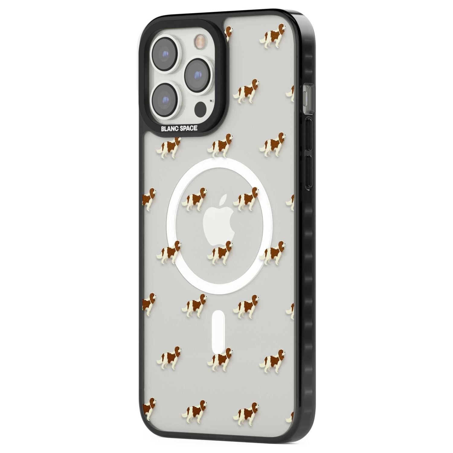 Cavalier King Charles Spaniel Pattern Clear Phone Case iPhone 15 Pro Max / Black Impact Case,iPhone 15 Plus / Black Impact Case,iPhone 15 Pro / Black Impact Case,iPhone 15 / Black Impact Case,iPhone 15 Pro Max / Impact Case,iPhone 15 Plus / Impact Case,iPhone 15 Pro / Impact Case,iPhone 15 / Impact Case,iPhone 15 Pro Max / Magsafe Black Impact Case,iPhone 15 Plus / Magsafe Black Impact Case,iPhone 15 Pro / Magsafe Black Impact Case,iPhone 15 / Magsafe Black Impact Case,iPhone 14 Pro Max / Black Impact Case,