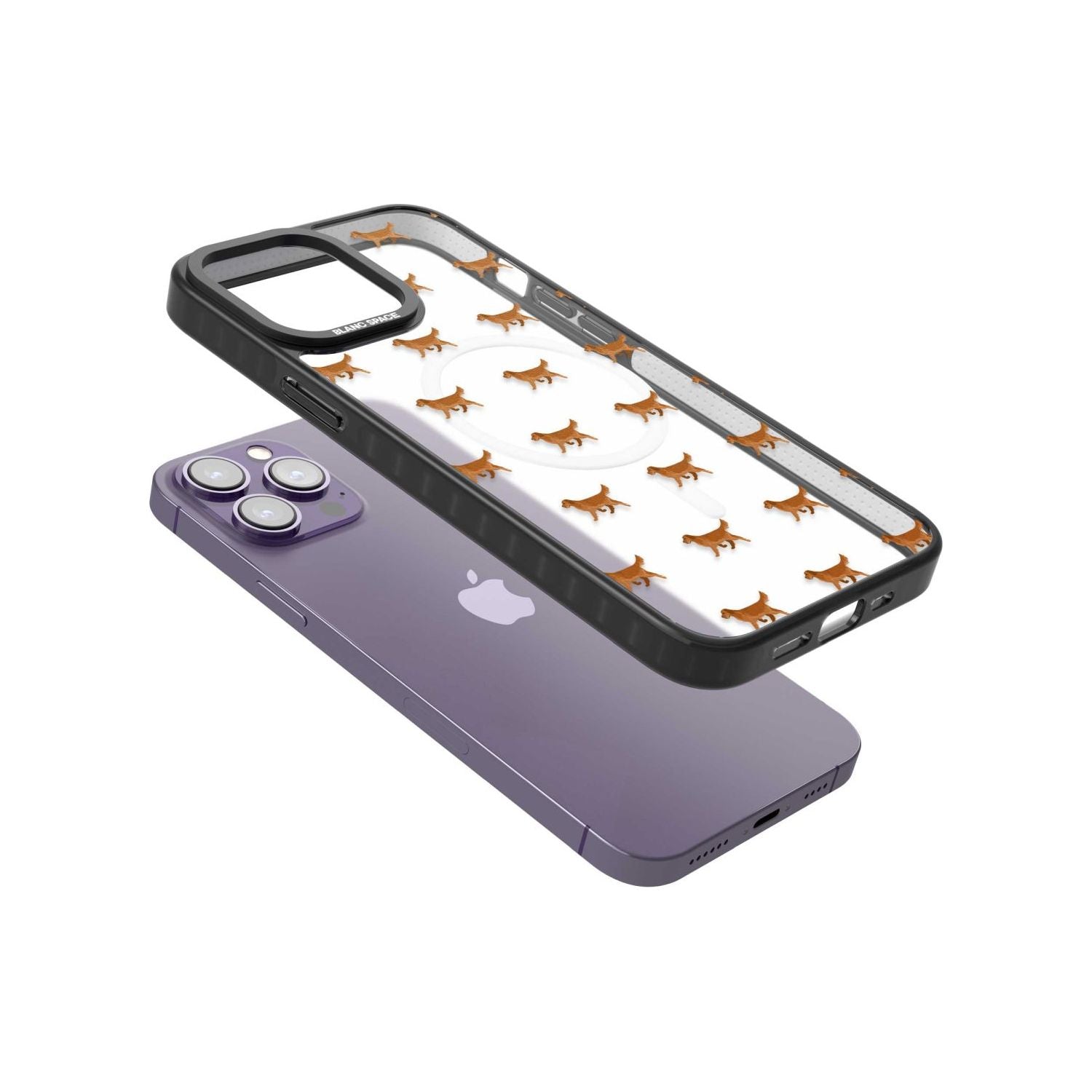 Golden Retriever Dog Pattern Clear
