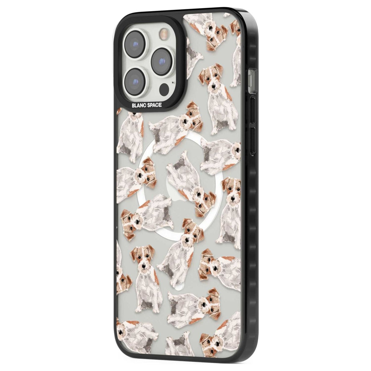 Wirehaired Jack Russell Watercolour Dog Pattern
