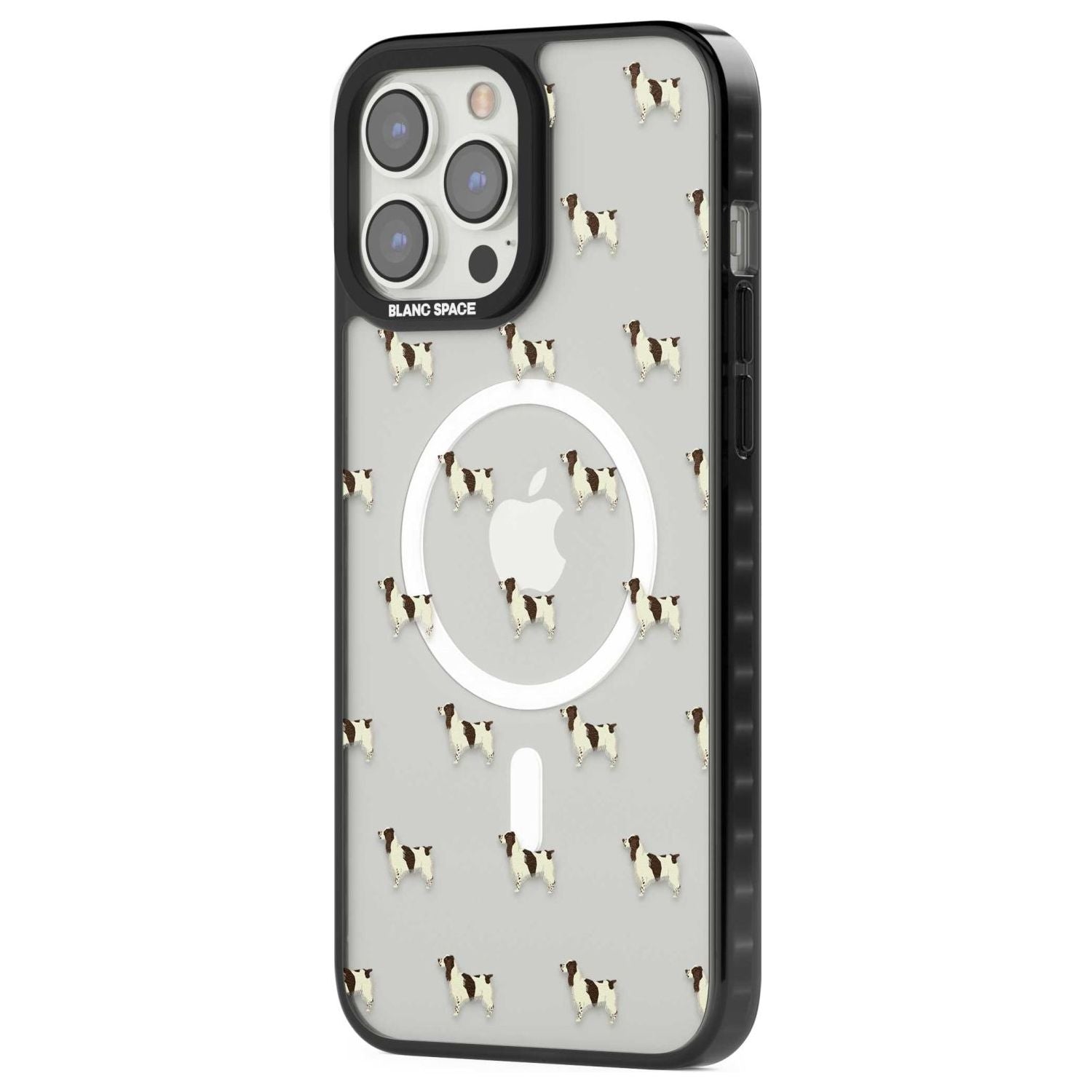 English Springer Spaniel Dog Pattern Clear
