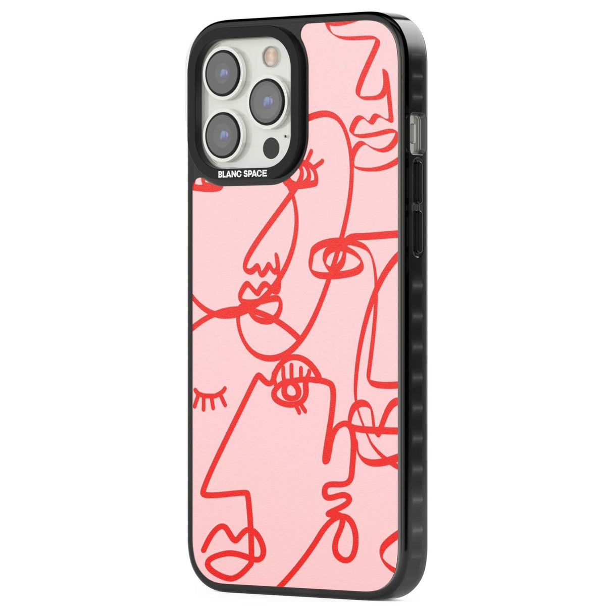 Abstract Continuous Line Faces Red on Pink Phone Case iPhone 15 Pro Max / Black Impact Case,iPhone 15 Plus / Black Impact Case,iPhone 15 Pro / Black Impact Case,iPhone 15 / Black Impact Case,iPhone 15 Pro Max / Impact Case,iPhone 15 Plus / Impact Case,iPhone 15 Pro / Impact Case,iPhone 15 / Impact Case,iPhone 15 Pro Max / Magsafe Black Impact Case,iPhone 15 Plus / Magsafe Black Impact Case,iPhone 15 Pro / Magsafe Black Impact Case,iPhone 15 / Magsafe Black Impact Case,iPhone 14 Pro Max / Black Impact Case,i