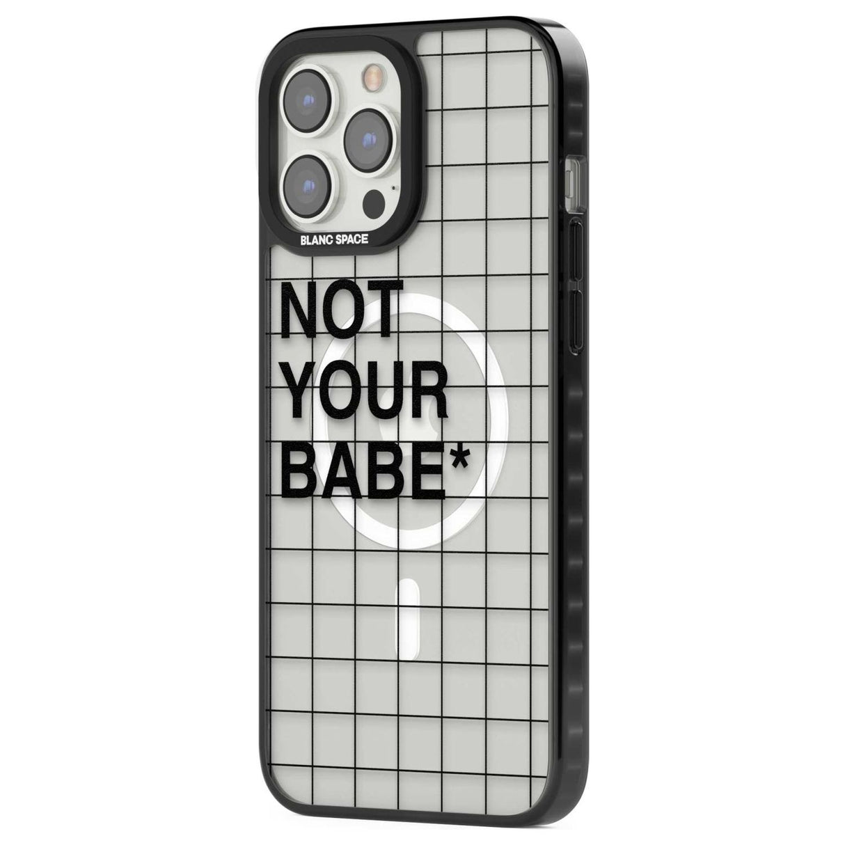 Grid Pattern Not Your Babe Phone Case iPhone 15 Pro Max / Black Impact Case,iPhone 15 Plus / Black Impact Case,iPhone 15 Pro / Black Impact Case,iPhone 15 / Black Impact Case,iPhone 15 Pro Max / Impact Case,iPhone 15 Plus / Impact Case,iPhone 15 Pro / Impact Case,iPhone 15 / Impact Case,iPhone 15 Pro Max / Magsafe Black Impact Case,iPhone 15 Plus / Magsafe Black Impact Case,iPhone 15 Pro / Magsafe Black Impact Case,iPhone 15 / Magsafe Black Impact Case,iPhone 14 Pro Max / Black Impact Case,iPhone 14 Plus / 