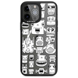 Burst Heads Phone Case iPhone 13 Pro Max / Magsafe Black Impact Case Blanc Space