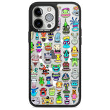 Familiar Faces Phone Case iPhone 13 Pro Max / Magsafe Black Impact Case Blanc Space