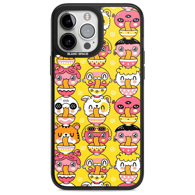 Ramen Noodle Kawaii Pattern