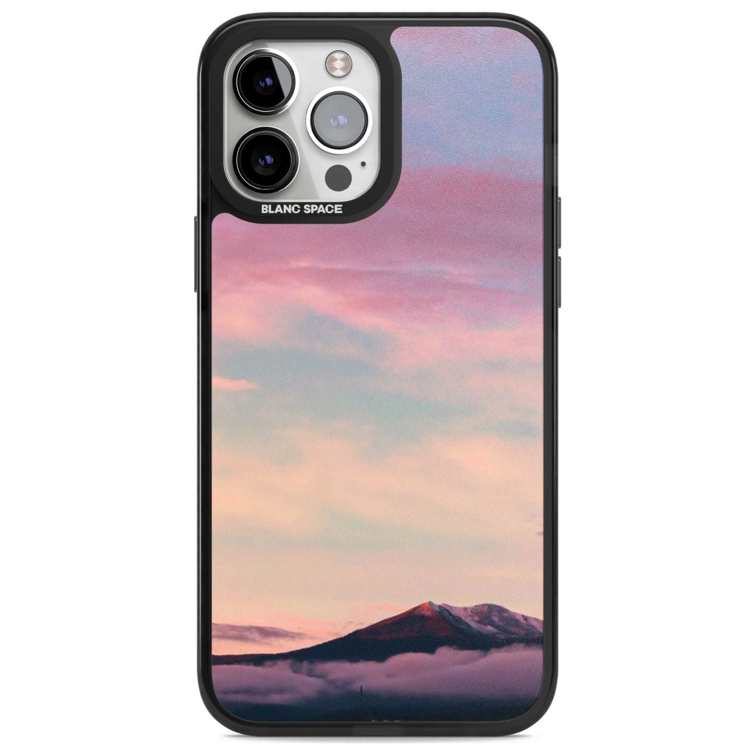 Cloudy Sunset Photograph Phone Case iPhone 13 Pro Max / Magsafe Black Impact Case Blanc Space