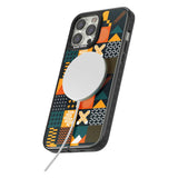 Funky Geometric Patterns: Orange & Dark Green Phone Case iPhone 15 Pro Max / Black Impact Case,iPhone 15 Plus / Black Impact Case,iPhone 15 Pro / Black Impact Case,iPhone 15 / Black Impact Case,iPhone 15 Pro Max / Impact Case,iPhone 15 Plus / Impact Case,iPhone 15 Pro / Impact Case,iPhone 15 / Impact Case,iPhone 15 Pro Max / Magsafe Black Impact Case,iPhone 15 Plus / Magsafe Black Impact Case,iPhone 15 Pro / Magsafe Black Impact Case,iPhone 15 / Magsafe Black Impact Case,iPhone 14 Pro Max / Black Impact Cas