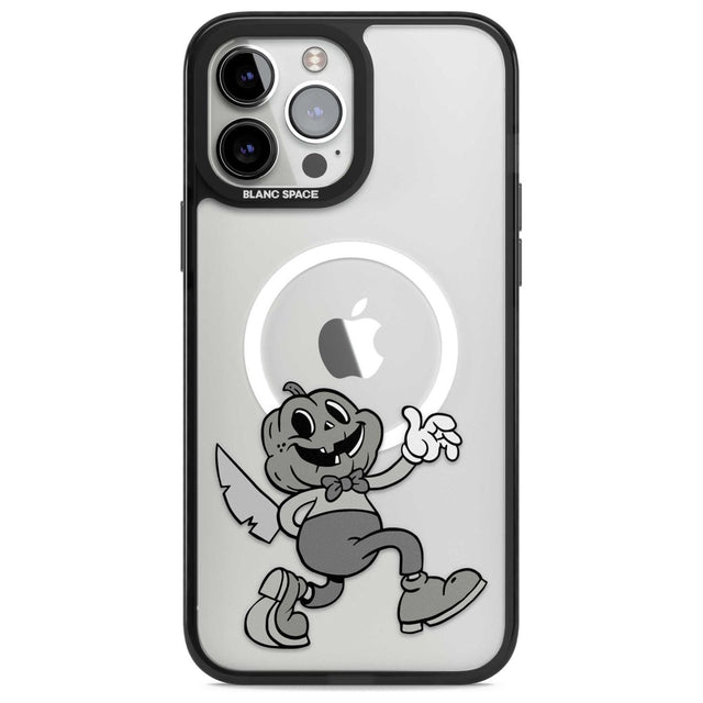 Jack o' slasher Phone Case iPhone 13 Pro Max / Magsafe Black Impact Case Blanc Space