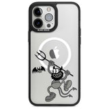 Dancing Devil Phone Case iPhone 13 Pro Max / Magsafe Black Impact Case Blanc Space