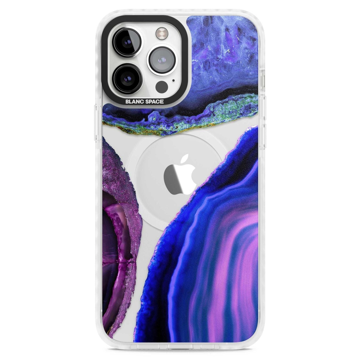 Violet Agate Slice