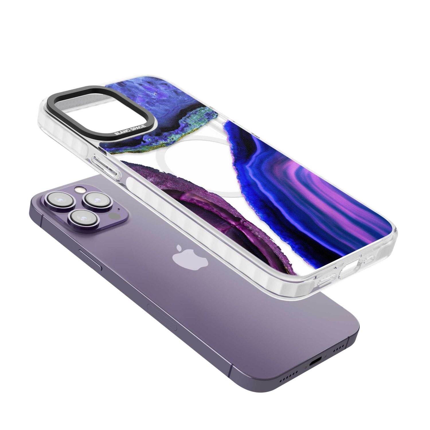 Violet Agate Slice