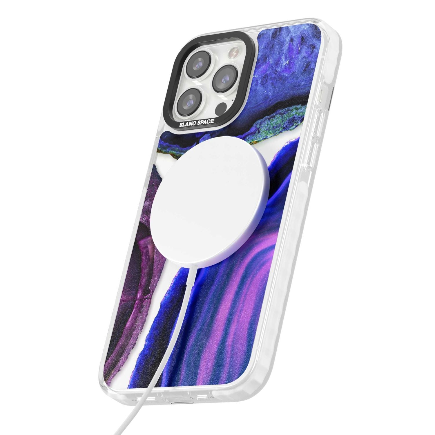Violet Agate Slice
