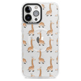 Cute Giraffe Pattern Clear