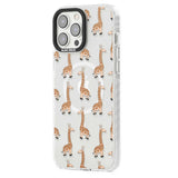 Cute Giraffe Pattern Clear