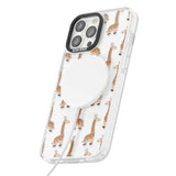 Cute Giraffe Pattern Clear