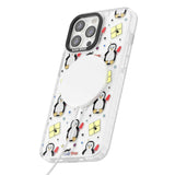 Cute Penguin Pattern Clear