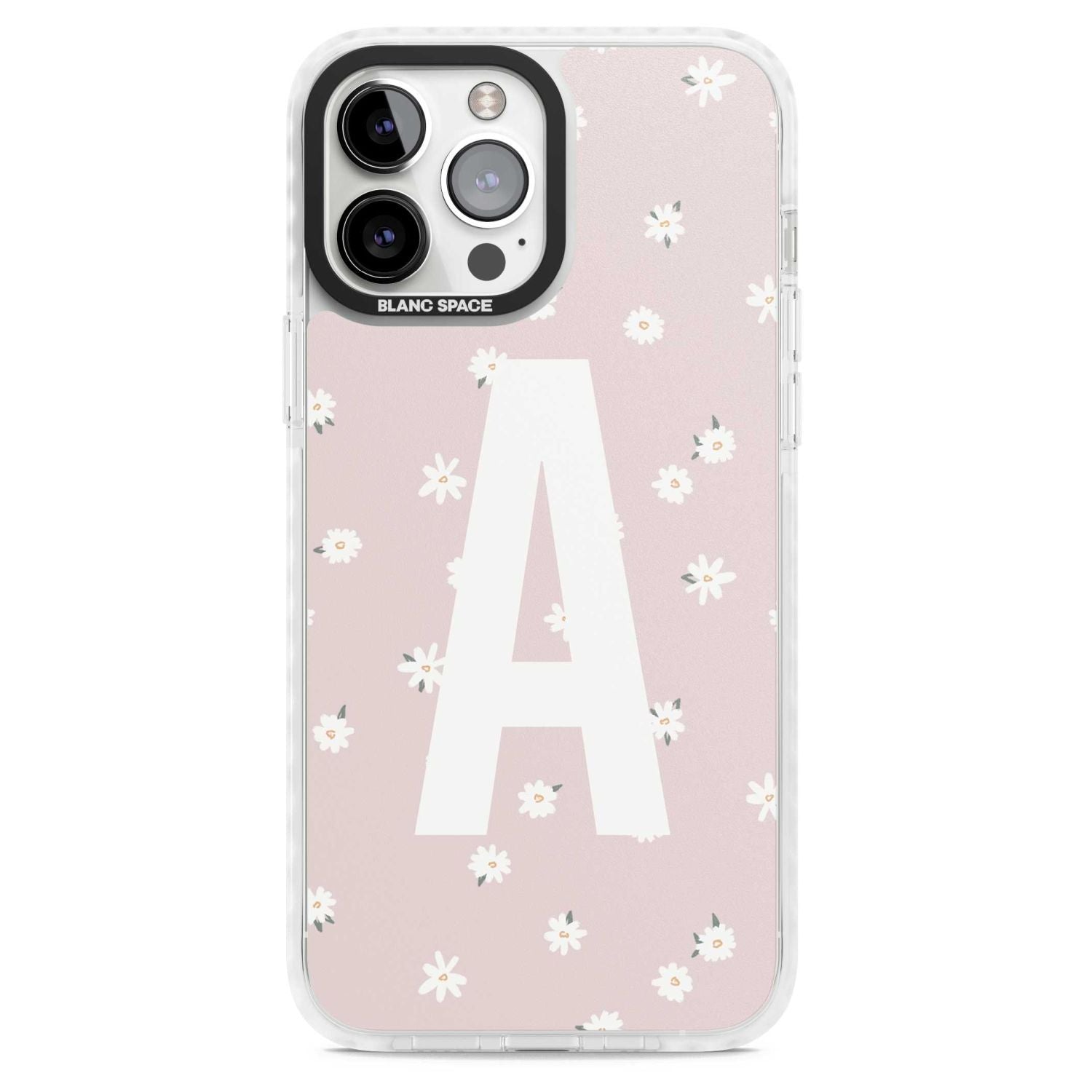 Personalised Pink Daisy Initial