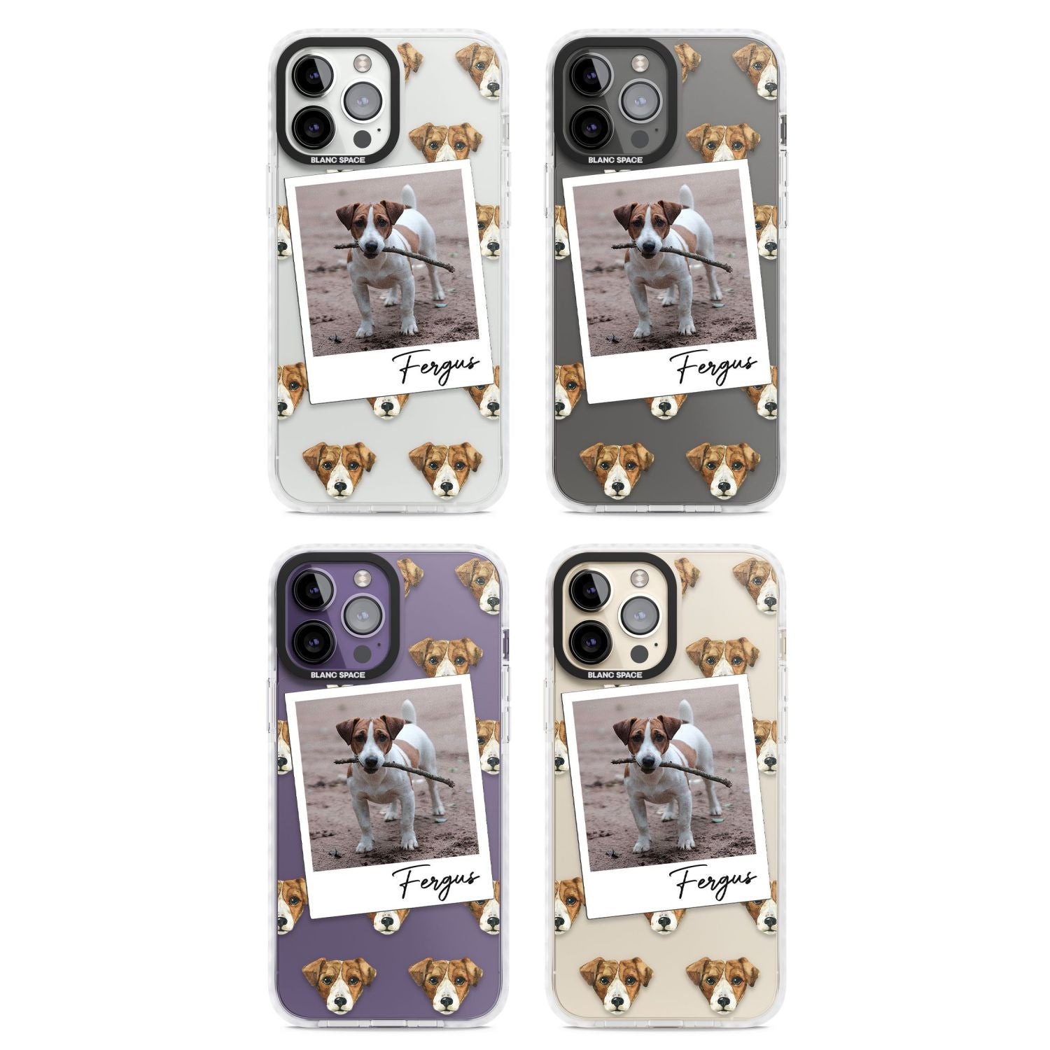 Personalised Jack Russell Instant Camera Photo