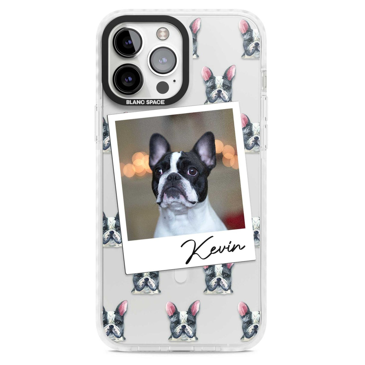 Personalised French Bulldog, Black & White - Dog Photo