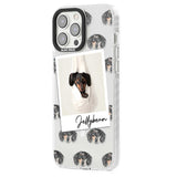 Personalised Dachshund, Black- Dog Photo